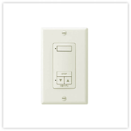 DecoFlex RTS 1 Wireless Wall Mounted Switch – Ivory