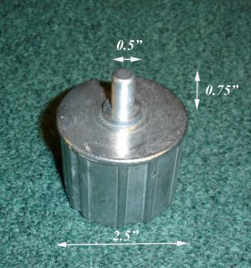 70mm Pivot End Gudgeon