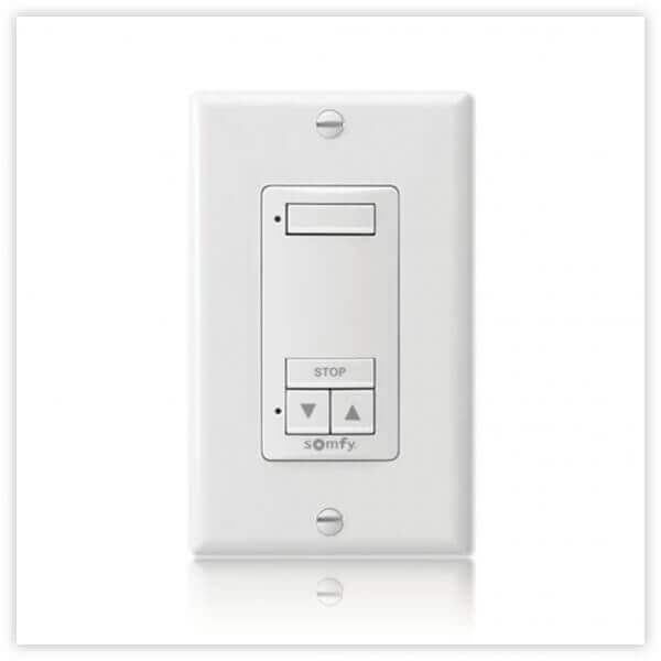 DecoFlex RTS 1 Wireless Wall Mounted Switch – White