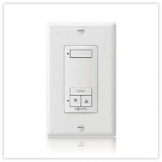 DecoFlex RTS 1 Wireless Wall Mounted Switch – White