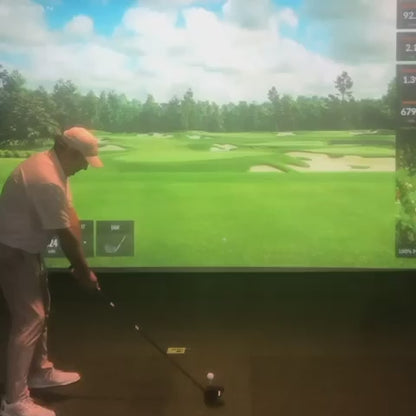 Screen Shot Golf Simulator Screen
